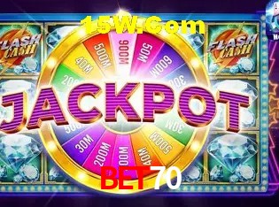 Interface moderna da plataforma Bet70